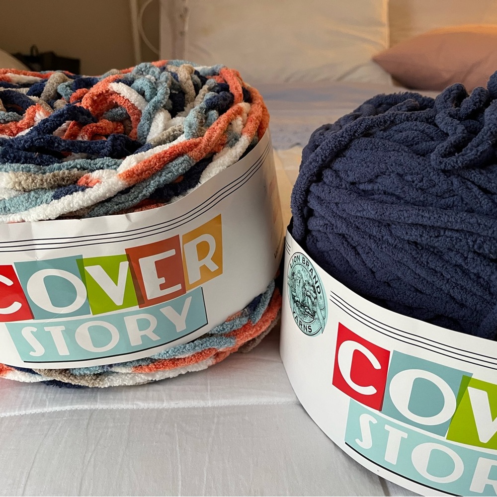 SÚPER BULKY YARN Lion Brand - Cover Story